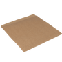 Hamburger bag 16x16cm kraft greaseproof paper BIO