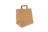 Recyclingpapier-Tragetaschen Mittel Braun 26 x 17 x 27 cm 