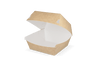 Hamburger box Small kraft/white BIO
