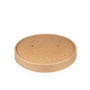 Suppenbecher Deckel, 750 ml ø 118 mm, Kraft Braun