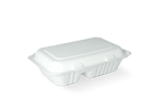 takeaware.nl Maaltijdbakken en schalen Menubox 2-vaks suikerriet BIO