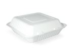 takeaware.nl Maaltijdbakken en schalen Menubox 1-vaks Middel suikerriet BIO