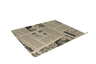Burger Einschlagpapier Zeitungsmotiv Braun fettdicht 380 x 330 mm FSC®Mix