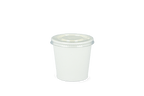takeaware.nl Saus- en amusebakjes Kartonnen Saus Cup 3oz 90ml Ø62mm Wit