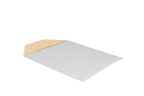 takeaware.nl Friet- en snackbakjes Zakschuiver (hotdog tray) kraft/wit BIO