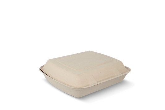 takeaware.nl Maaltijdbakken en schalen Menubox 1-vaks suikerriet BIO
