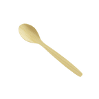takeaware.nl Bestek Bamboe ijs- en dessertlepel 125 mm BIO
