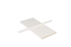 TakeAware.nl Papieren rietjes wit 210x10mm