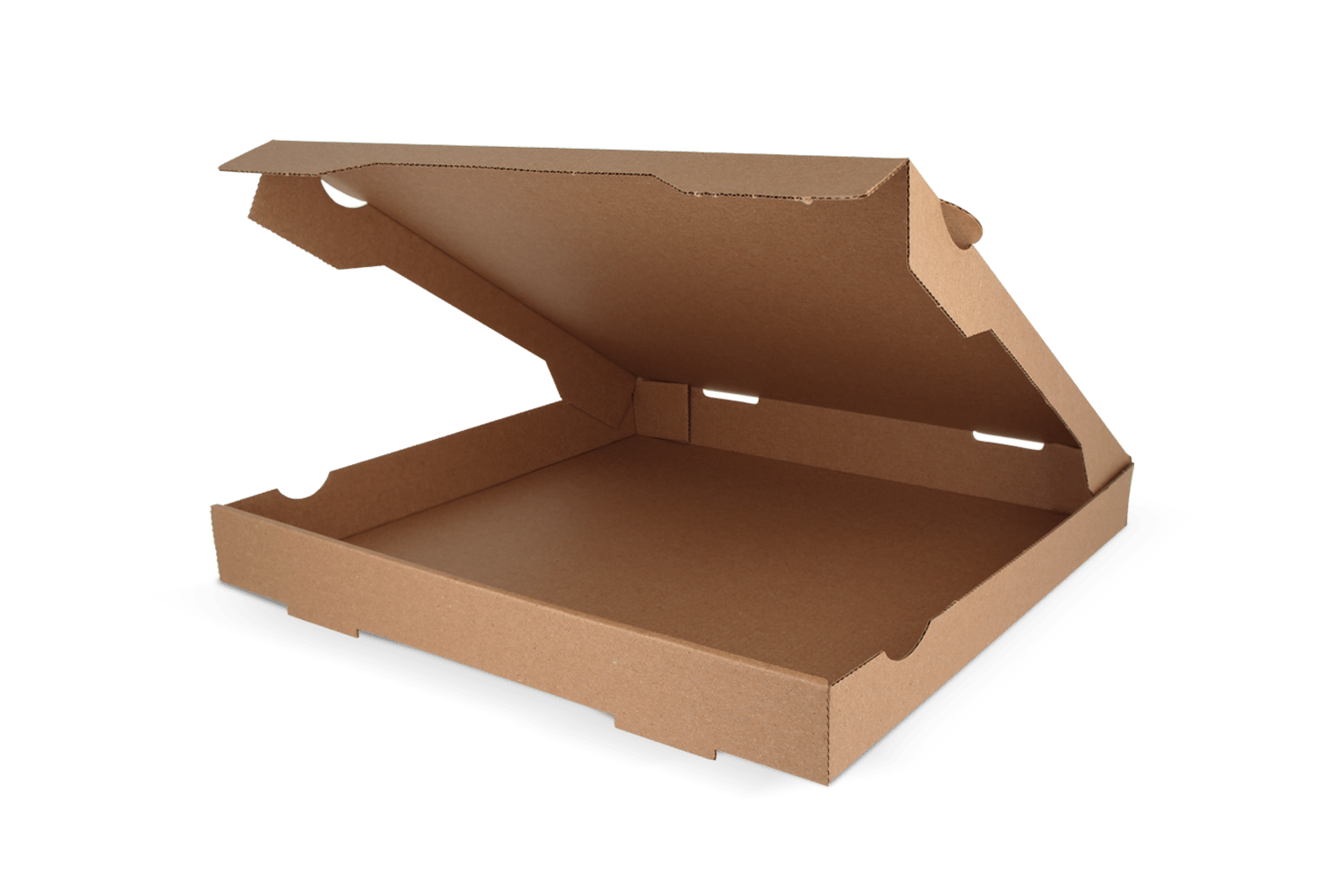 takeaware.nl Pizzadozen 30x30x4cm kraft bruin BIO