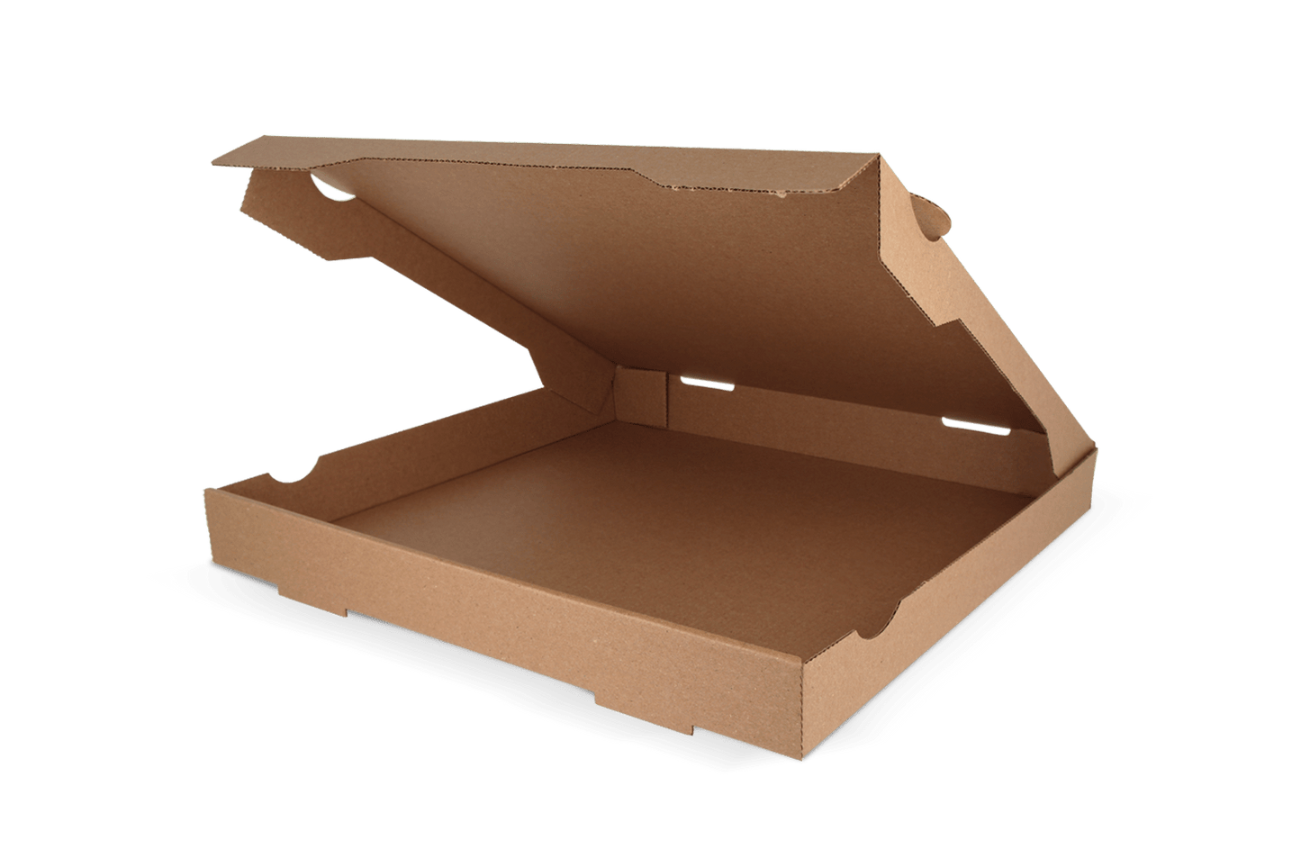 takeaware.nl Pizzadozen 30x30x4cm kraft bruin BIO