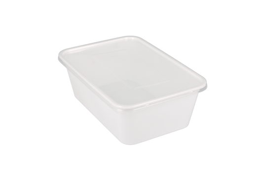 takeaware.nl Maaltijdbakken en schalen Maaltijdbak PP 750ml wit