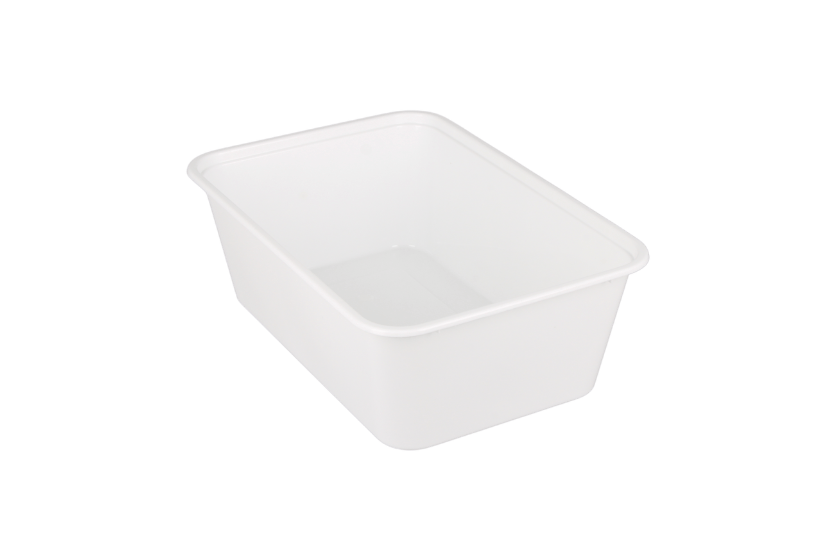 TakeAware.nl Meal container PP 750ml - white