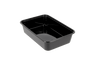 Reusable meal container 500ml black