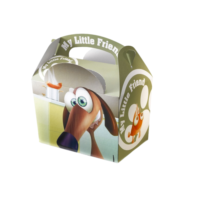takeaware.nl Kids menuboxen Toykits "My Little Friend" incl. knuffels
