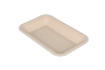 Snackschalen Zuckerrohr, (V2) 18,8 x 12 x 2,2 cm