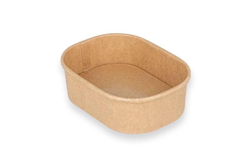 TakeAware.nl Sausbakjes 150ml 108mm rechthoekig kraft