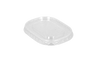 Deckel Feinkost-Schalen, PET, 150 - 250 ml, 108 mm x 80 mm, rechteckig