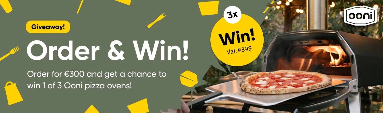 Pizza oven giveaway!