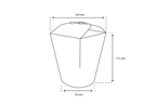 takeaware.nl Wok to go bekers Wok to Go beker 32oz 1000ml karton wit