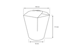 takeaware.nl Wok to go bekers Wok to Go beker 32oz 1000ml kraft