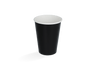 Kaltgetränke-Pappbecher 360 ml 12 oz Ø 90 mm FSC®Mix Schwarz PE-Beschichtung
