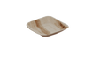 Palm leaf plate 17x17cm BIO