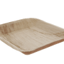Palmblatt Teller quadratisch 24 x 24 x 2,5 cm