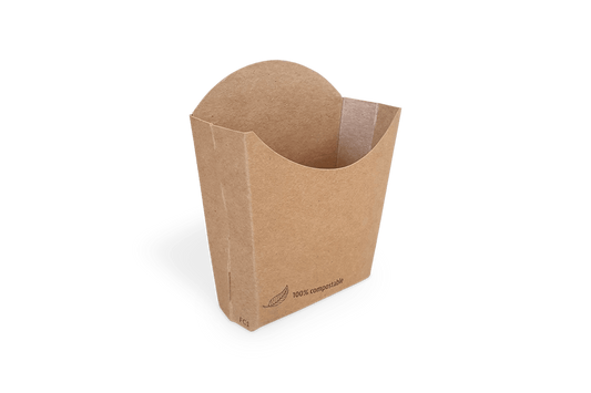 takeaware.nl Friet- en snackbakjes Friet Scoop klein Kraft