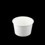 Ice cream cup 120ml Ø78mm 4oz cardboard white