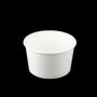 Eisbecher, 240 ml ø 90 mm 8 oz, Pappe Weiß