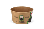 takeaware.nl Salade bowl 1000ml Ø148mm kraft - PokePoke custom