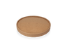 Deckel Salatschalen, Kraft, Braun, 500-750-1000 ml ø 148 mm rund 