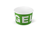 Eisbecher, 360 ml ø 106 mm 12 oz, Pappe Grün 'GELATO'