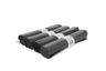 Bin liners 60 liters 60x80cm 20 rolls with 20 bags (grey)