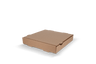 Pizzakartons 24 x 24 x 4 cm Kraft Braun 