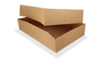 takeaware.nl Cateringdozen Cateringdozen kraft klein met venster 36x25x8cm BIO