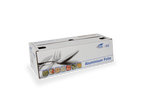 takeaware.nl Folierollen Aluminiumfolie rol in dispenser cutterbox 30cm x 250m