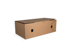 takeaware.nl Pizzadozen Sparerib en calzone dozen 30x16x10cm kraft