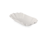 Pappschalen 20 x 10 x 3,2 cm, weiß, oval 